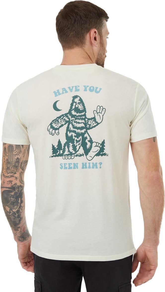Have You Seen Him T-Shirt - Mens - Vintage White Heather / Silver Pine 2
