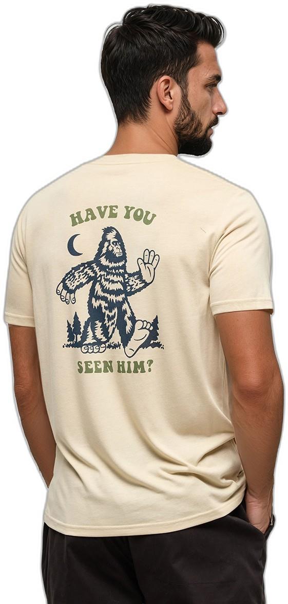 Have You Seen Him T-Shirt - Mens - warm oak heather / midnight blue 1