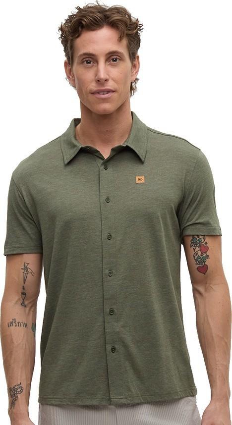 Hawthorn Shirt - Mens - deep olive heather 1