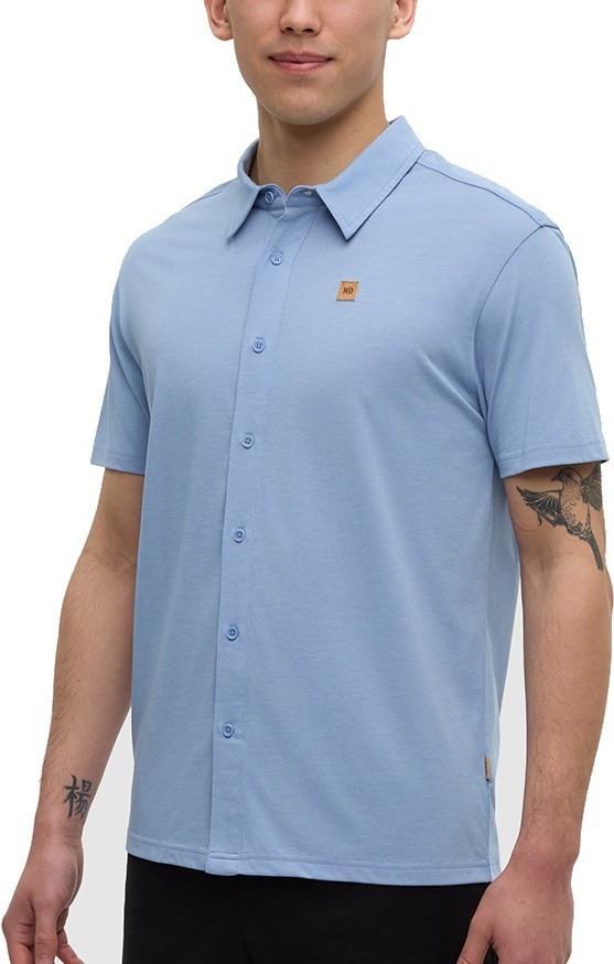 Hawthorn Shirt - Mens - lakeside blue heather 1
