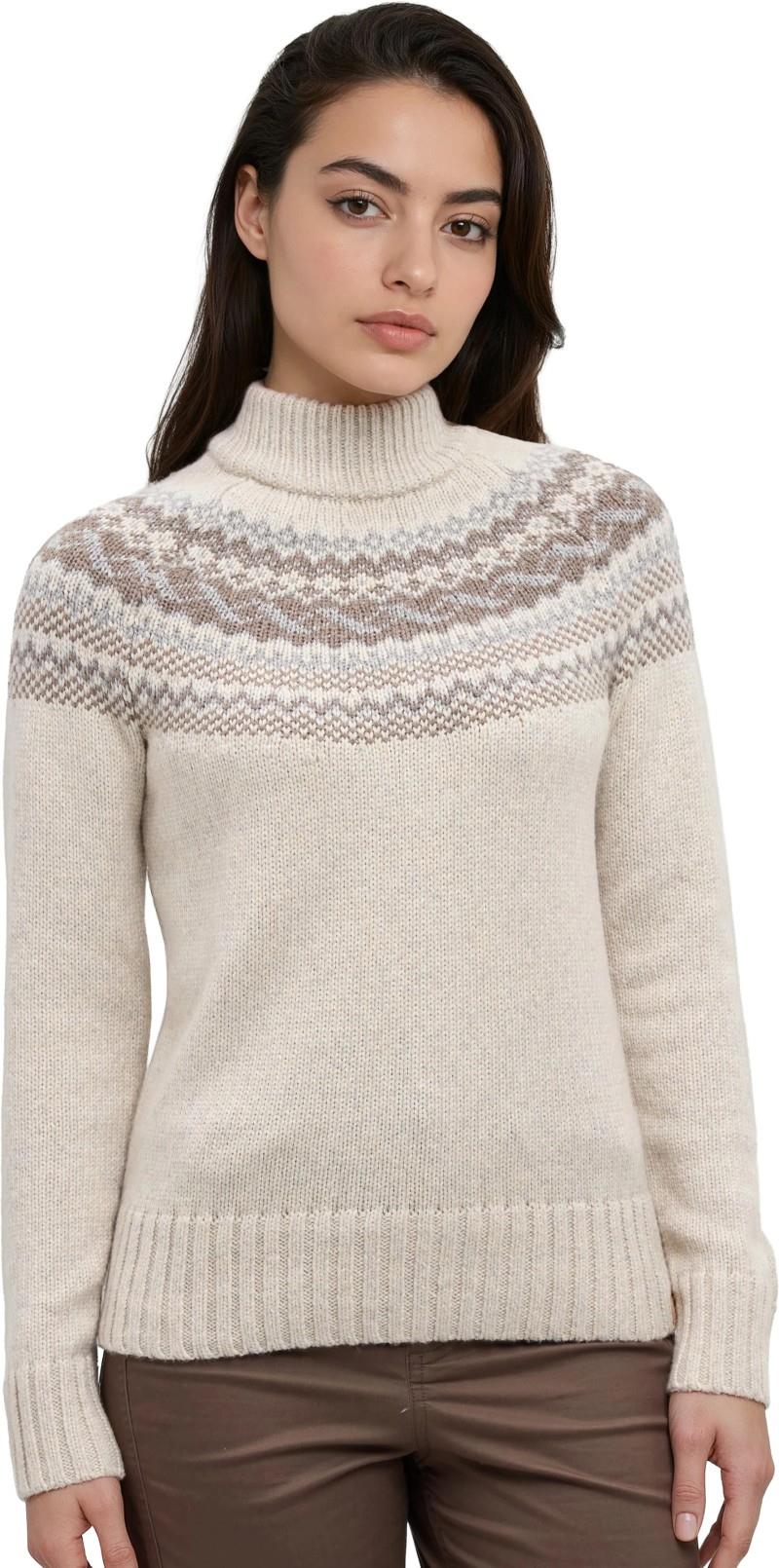 Haynes Sweater - Womens - pale oak heather / ashwood heather / harbour grey 1