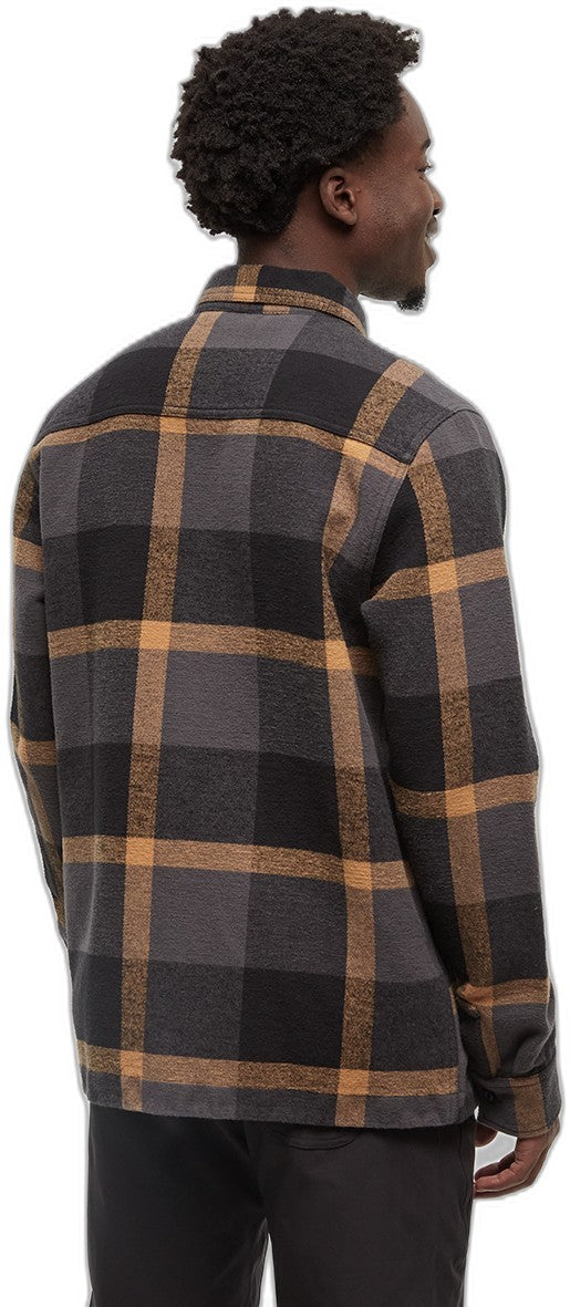 Heavy Weight Flannel Jacket - Mens - graphite / cabin plaid 1