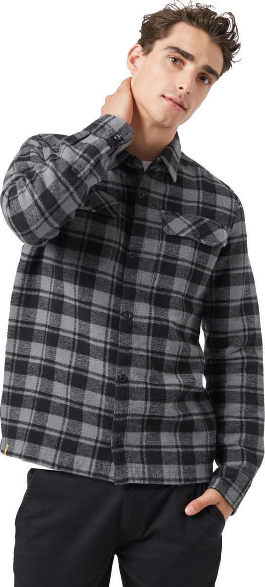 Heavy Weight Flannel Jacket - Mens - meteorite black retro plaid 1
