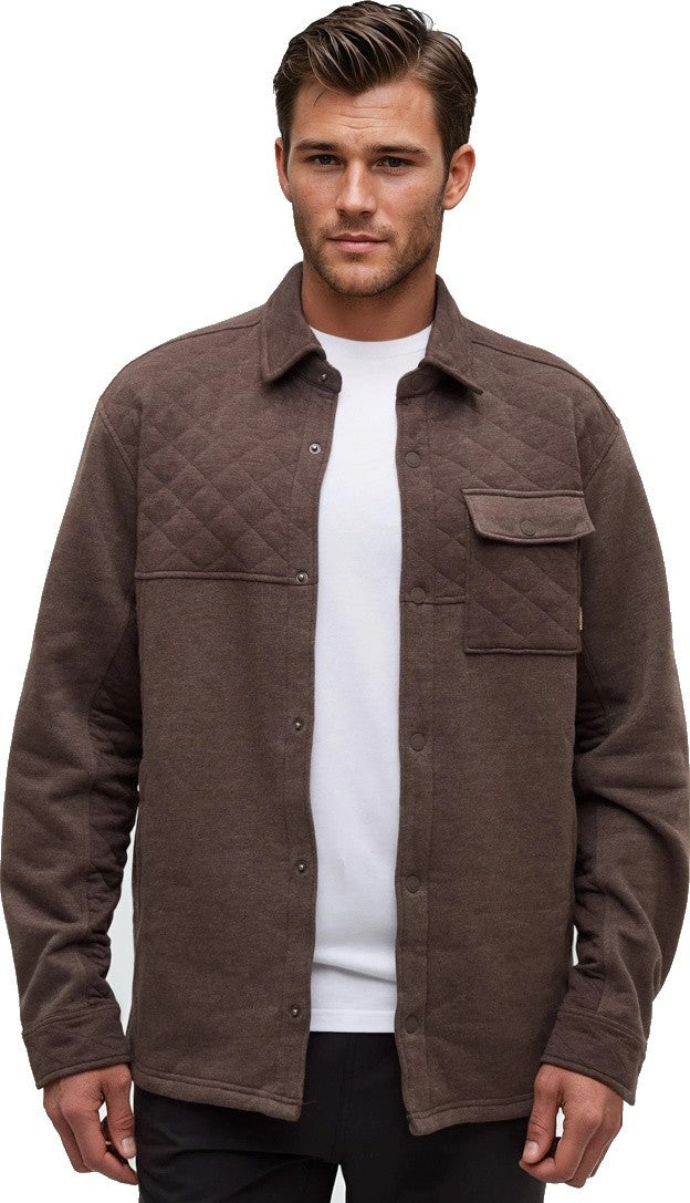 Helmcken Shacket - Mens - kona heather 1