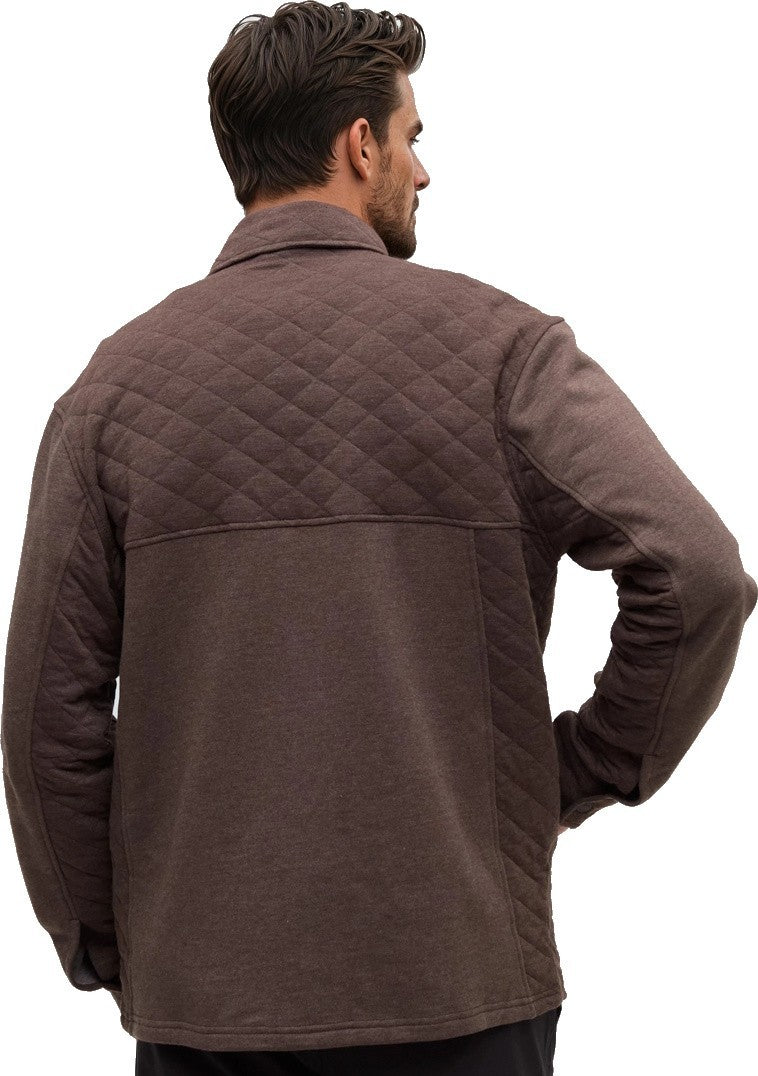Helmcken Shacket - Mens - kona heather 1