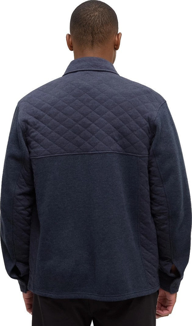 Helmcken Shacket - Mens - midnight blue heather 1
