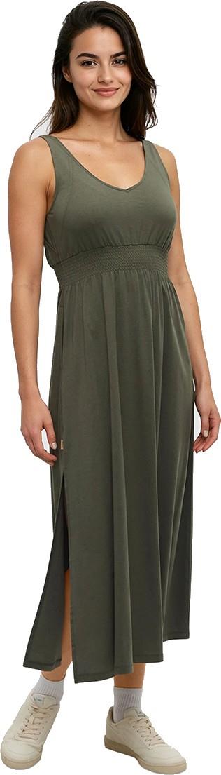 Hemlock Dress - deep olive 1