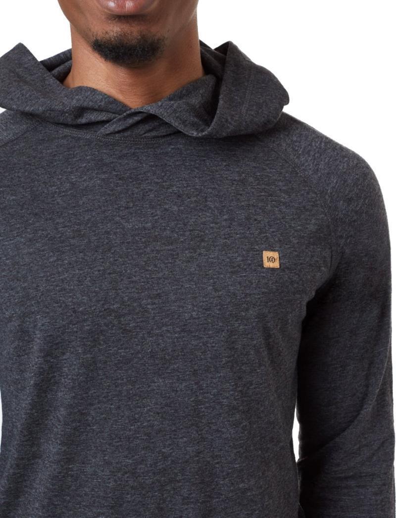 Hemp Boulder Hooded LS - Mens - Meteorite Black 2