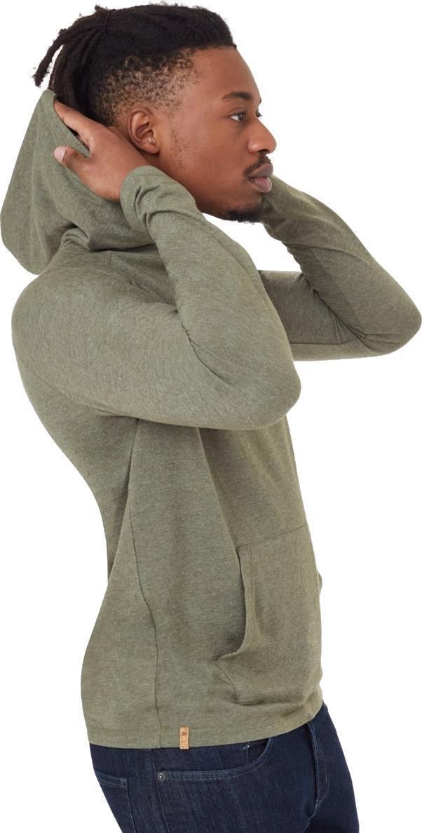 Hemp Boulder Hooded LS - Mens - Olive Night Green 2