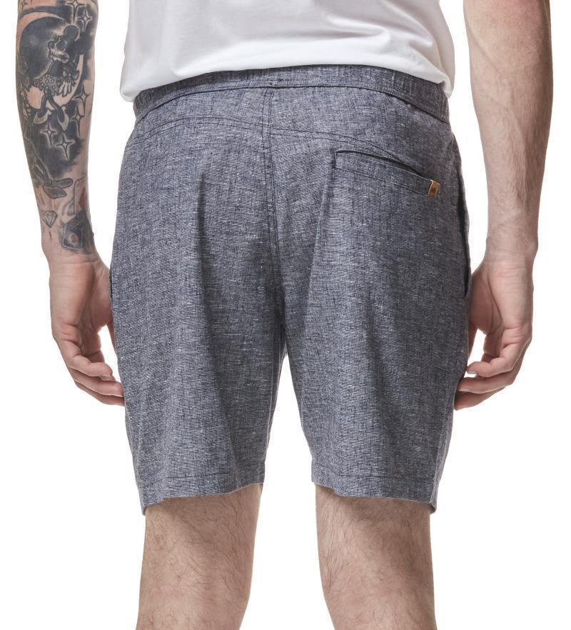 Hemp Joshua Shorts - Mens - Dark Ocean Blue 2