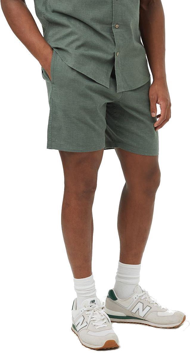 Hemp Joshua Shorts - Mens - Dark Sage 1