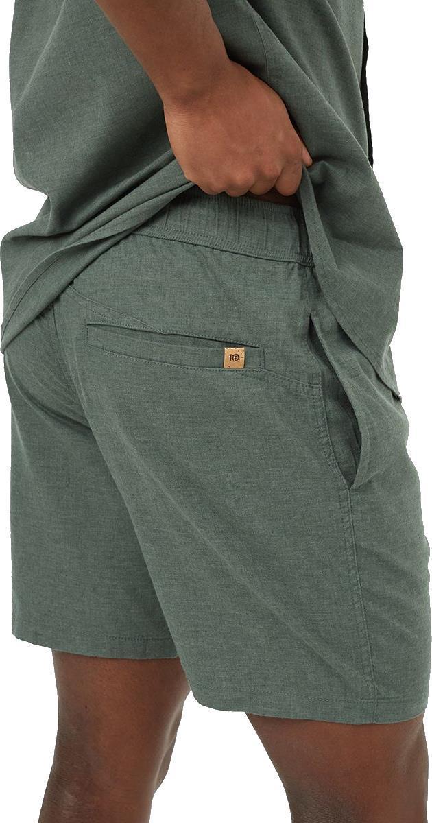 Hemp Joshua Shorts - Mens - Dark Sage 2