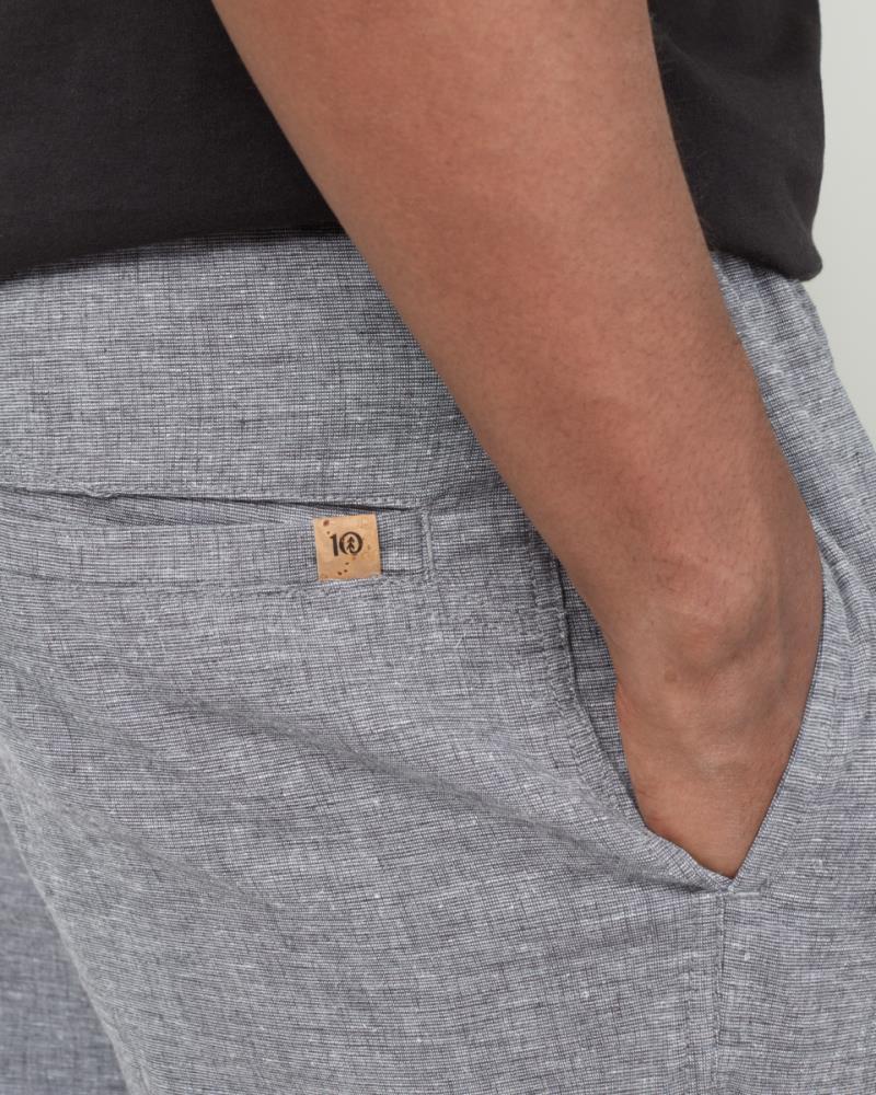 Hemp Joshua Shorts - Mens - Granite Grey 5