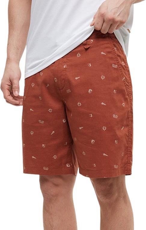Hemp Latitude Shorts - Mens - sequoia / everyday adventure / pale oak 1