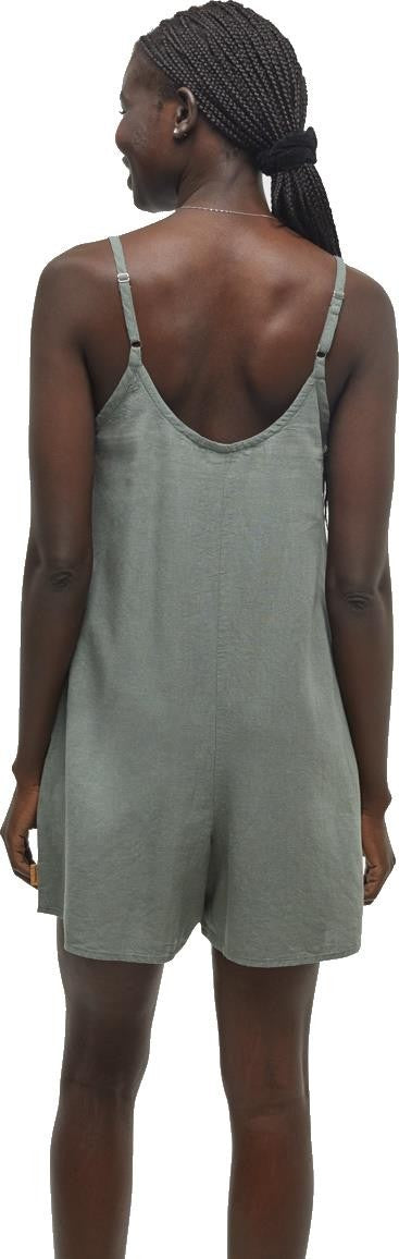 Hemp Laurel Romper - Womens - agave green 1