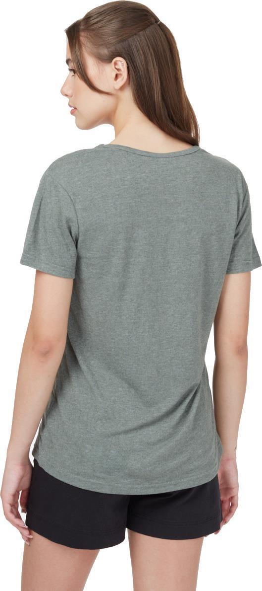 Hemp Scoop Neck T-Shirt - Womens - agave green 1