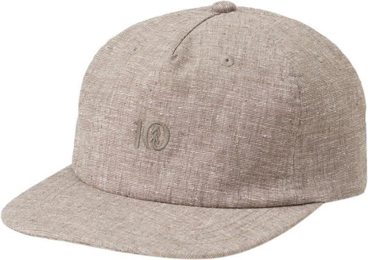 Hemp Snapback - gargoyle grey heather 1