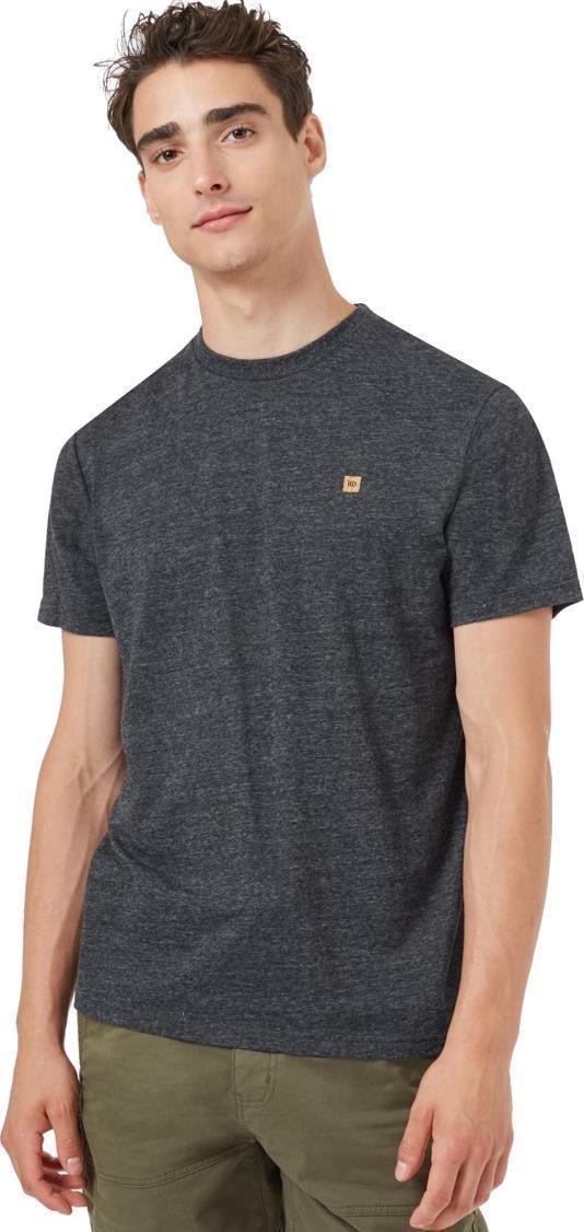Hemp Step Hem T-Shirt - Mens - Meteorite Black 1