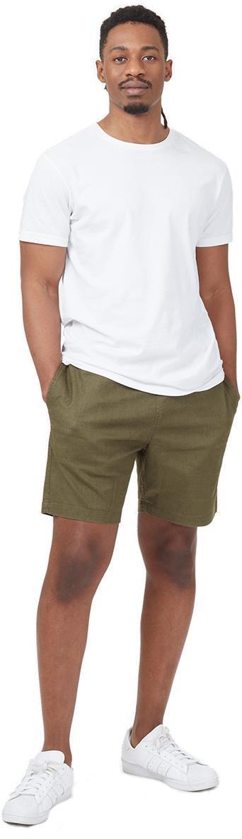 Hemp Stretch Chino Shorts - Mens - Olive Night Green 3