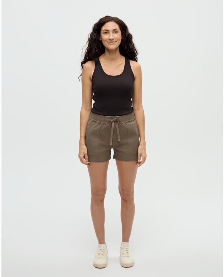 Hemp Stretch Instow Shorts - Womens - timber 1