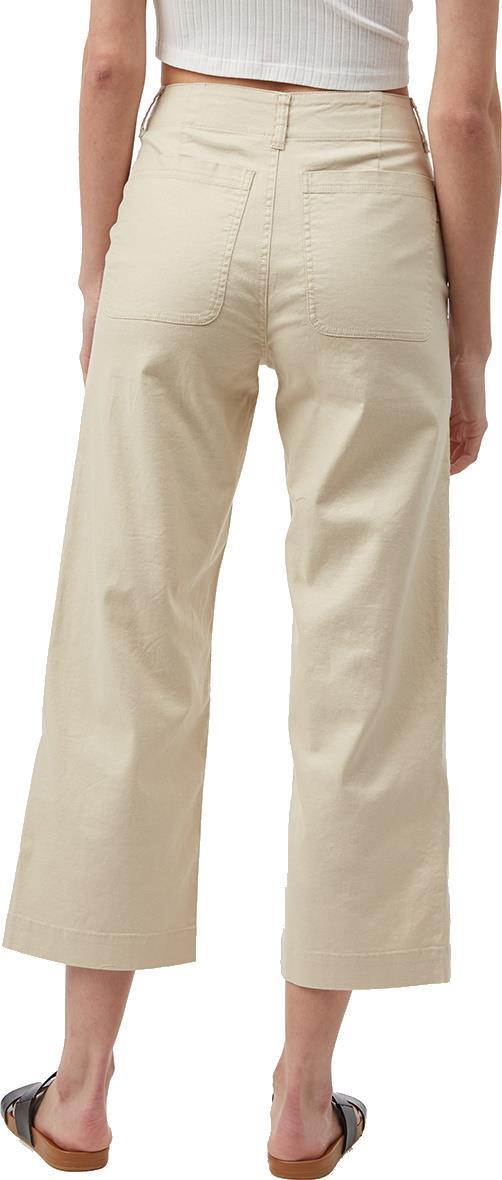 Hemp Stretch Straight Leg Pants - Womens - Oatmeal 2