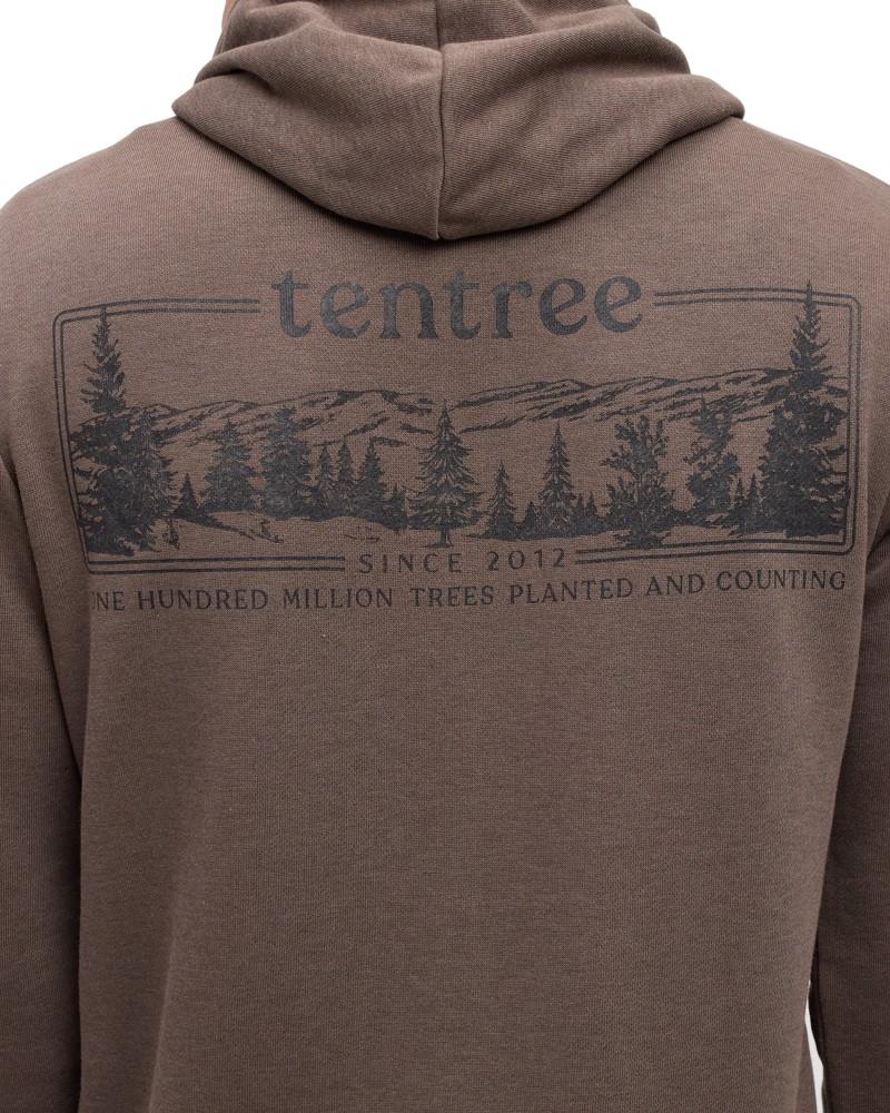 Heritage Landscape Full Zip Hoodie - Mens - ashwood / meteorite black 1
