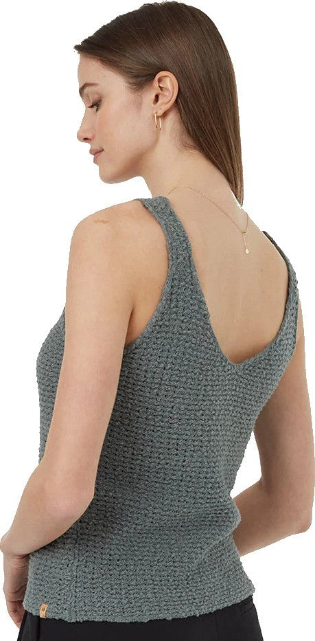 Highline Boucle Sweater Tank - Womens - light urban green 1