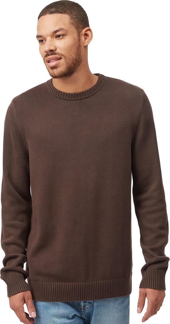 Highline Crew Sweater - Mens - dark oak 1