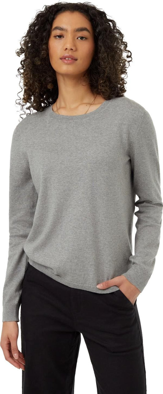 Highline Fine Gauge Sweater - Womens - grey heather 1