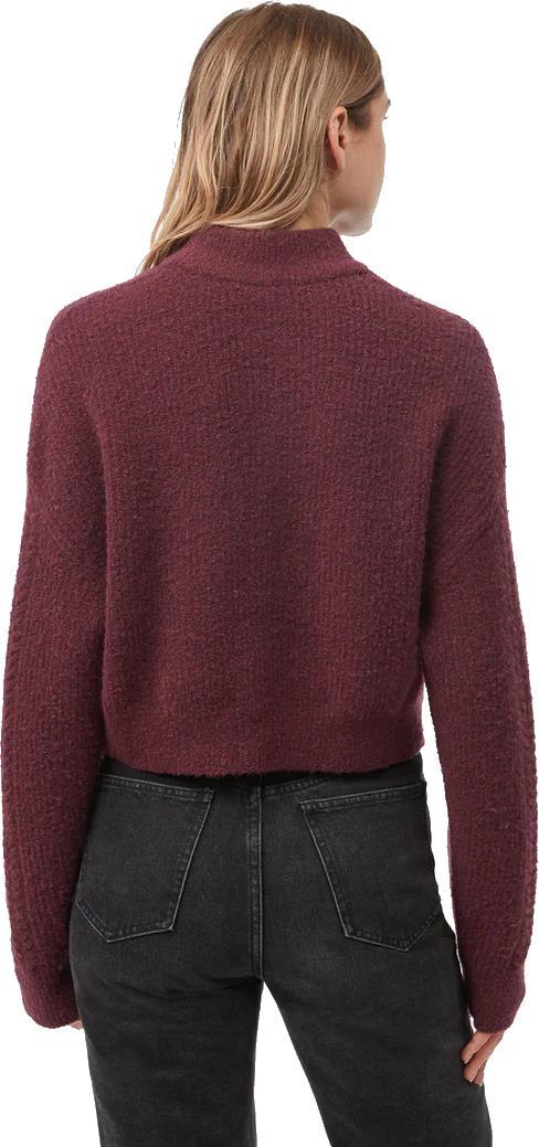 Highline Fuzzy Cable Sleeve Sweater - Womens - fig 1