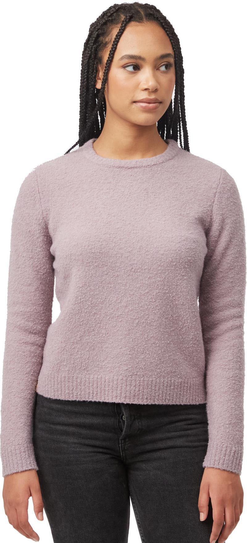 Highline Fuzzy Crew Sweater - Womens - lilac chalk 1