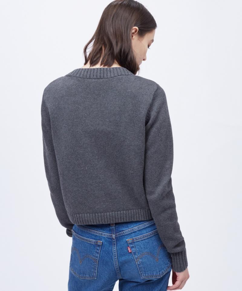 Highline Grayson Cardigan - Womens - Dark Grey Heather 3