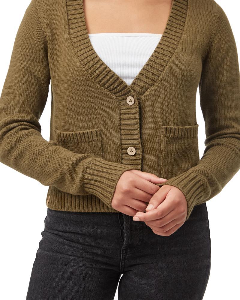 Highline Grayson Cardigan - Womens - Uniform Green 3