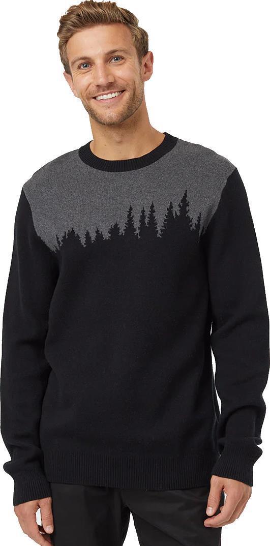Highline Juniper Sweater - Mens - Meteorite Black / Dark Grey Heather 1