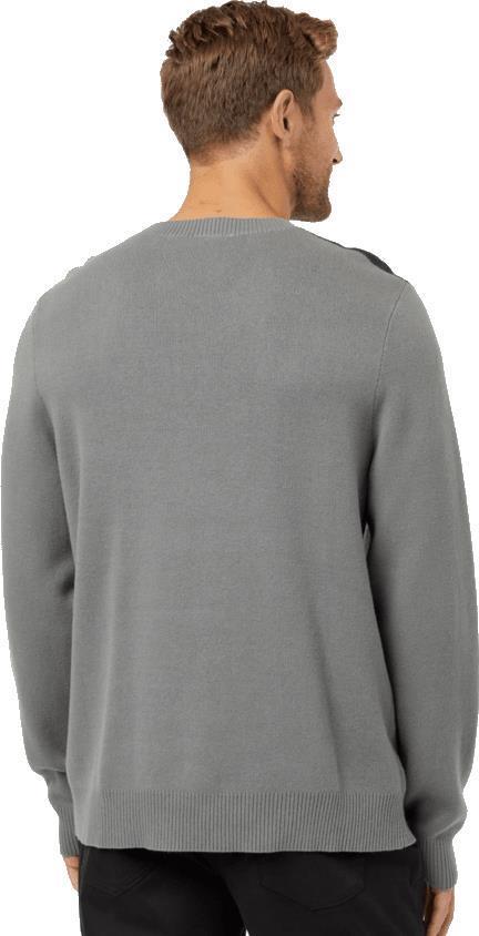 Highline Juniper Sweater - Mens - Mineral / Forest River Green Heather 2