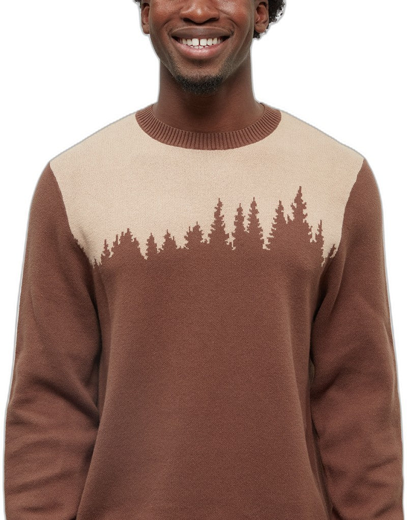 Highline Juniper Sweater - Mens - clove / birchwood 1