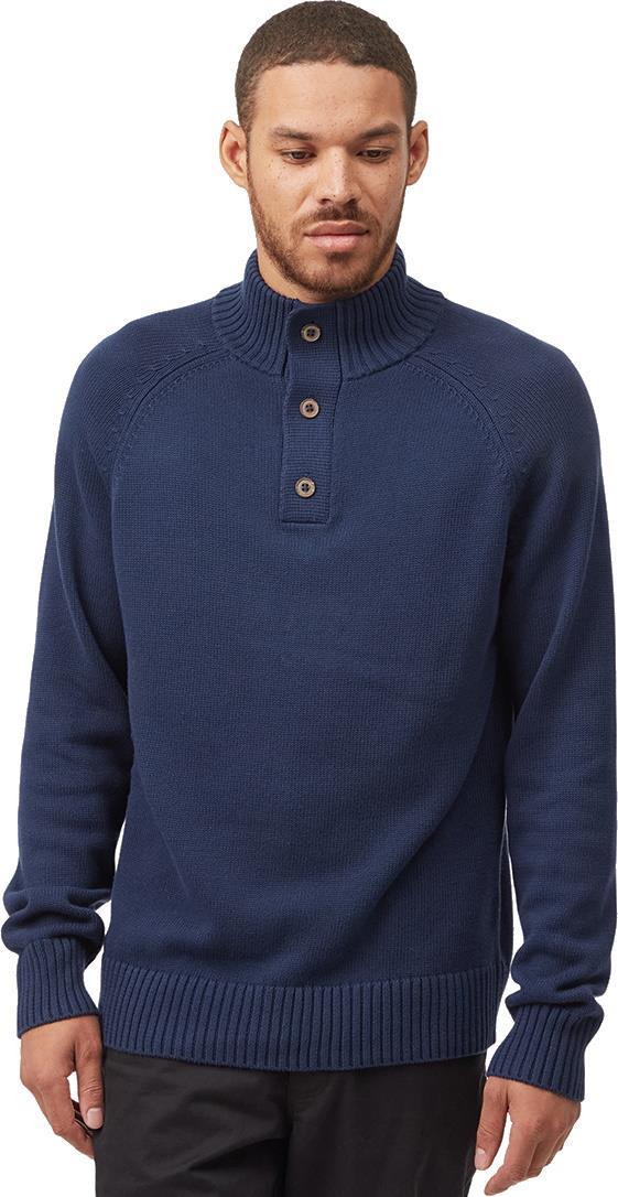 Highline Mock Neck Sweater - Mens - Dress Blue 1