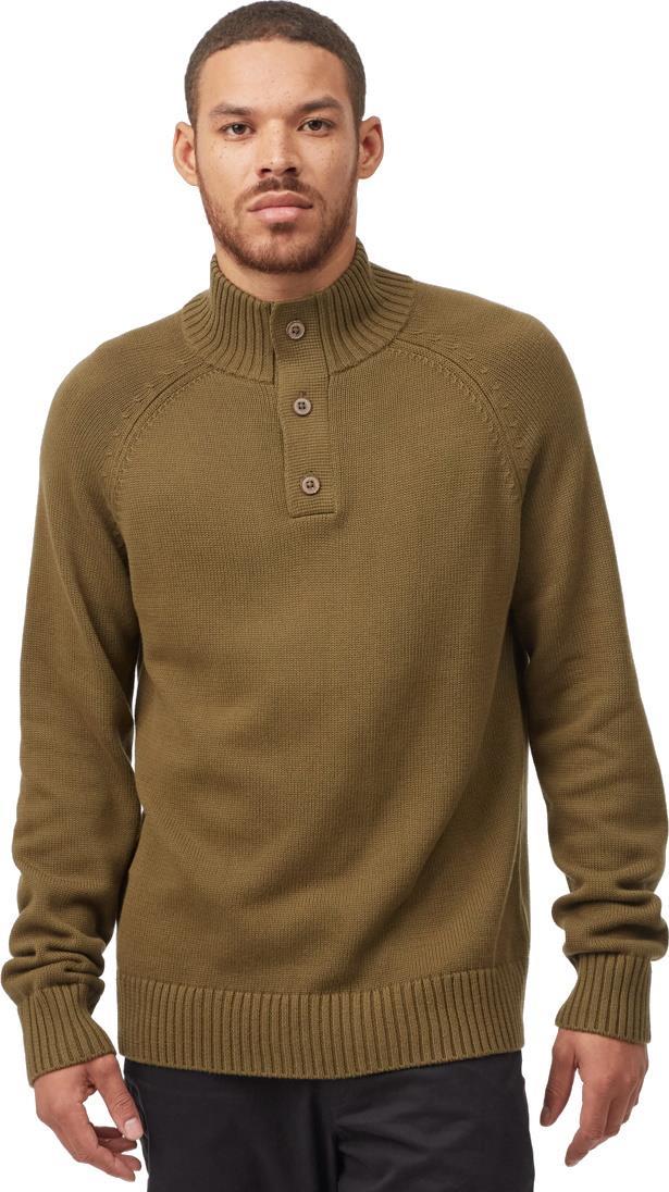 Highline Mock Neck Sweater - Mens - Uniform Green 1