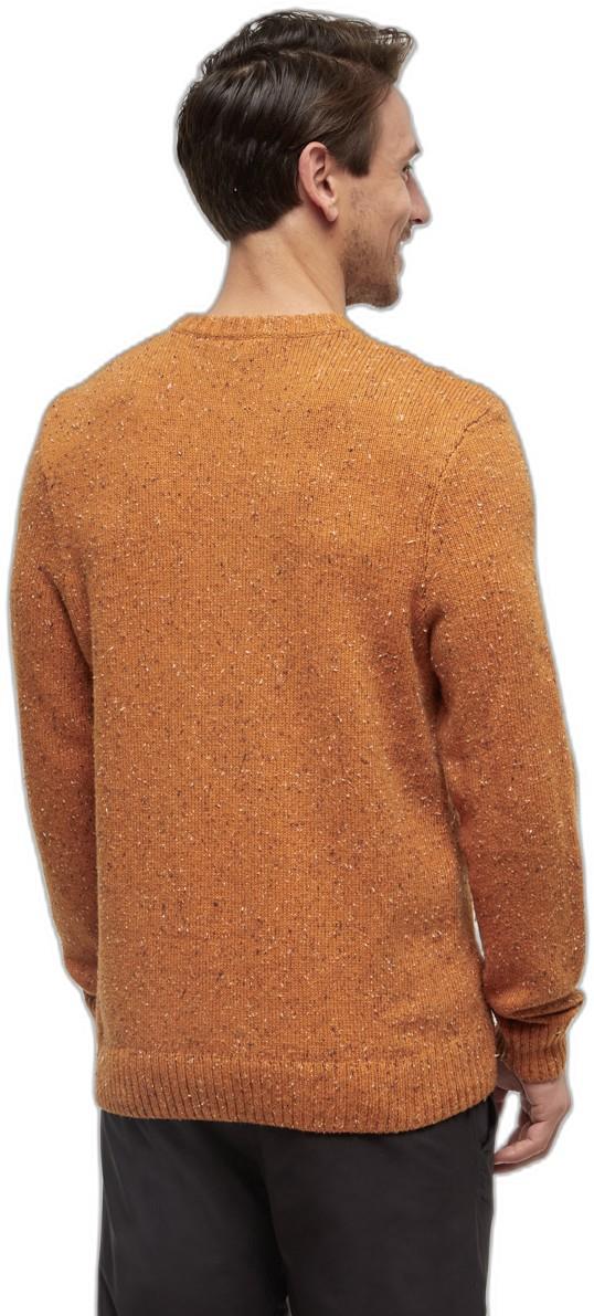 Highline Nep Crew Sweater - Mens - burnt caramel nep 1