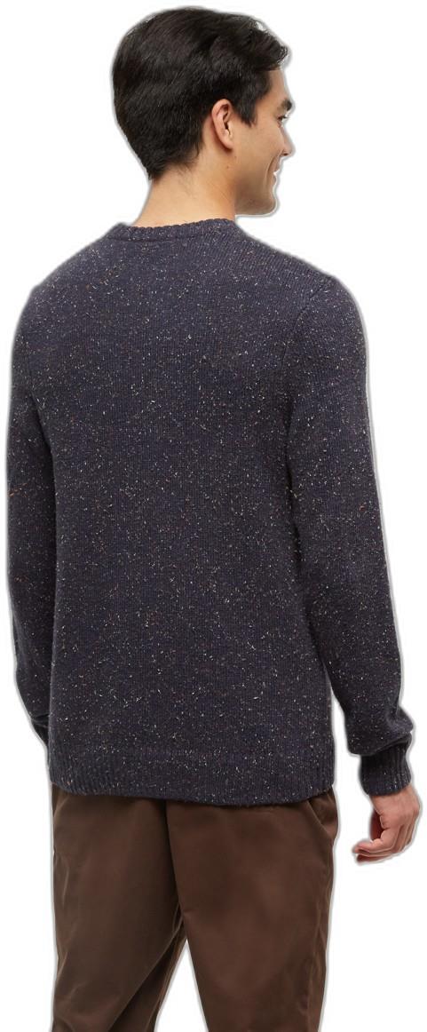 Highline Nep Crew Sweater - Mens - midnight blue nep 1