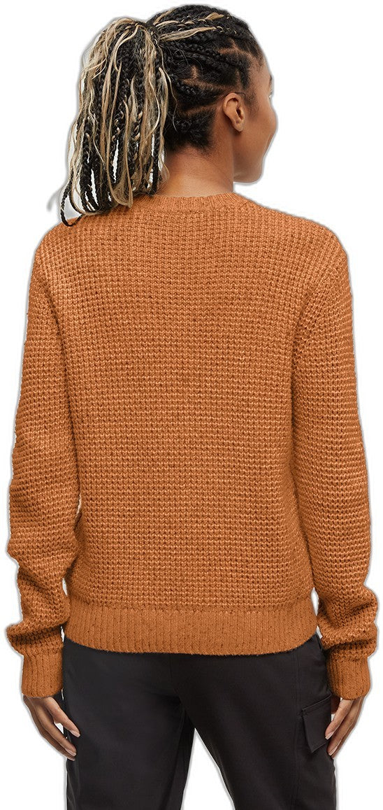 Highline Nep Crew Sweater - Womens - burnt caramel nep 1