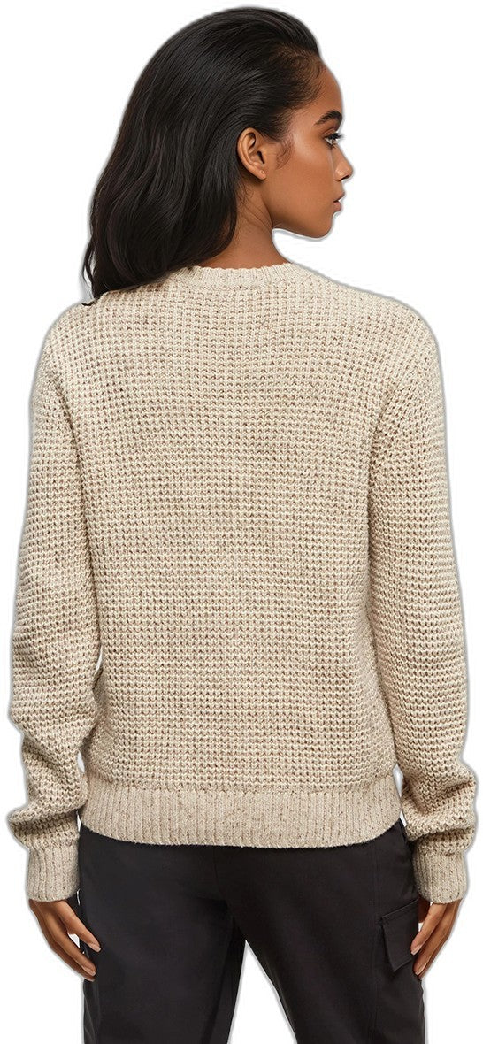 Highline Nep Crew Sweater - Womens - warm oak nep 1