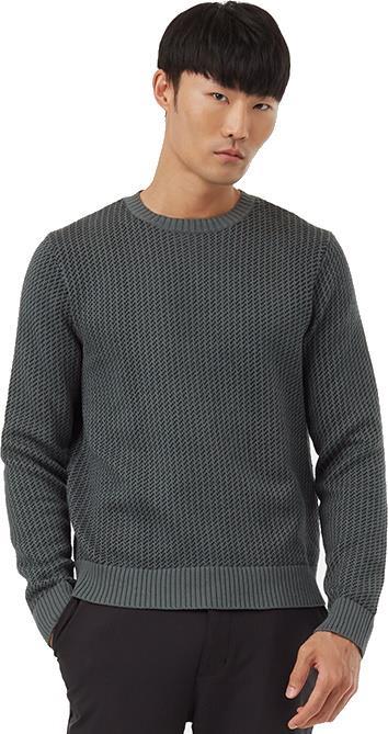 Highline Patterned Crew - Mens - urban green / meteorite black 1