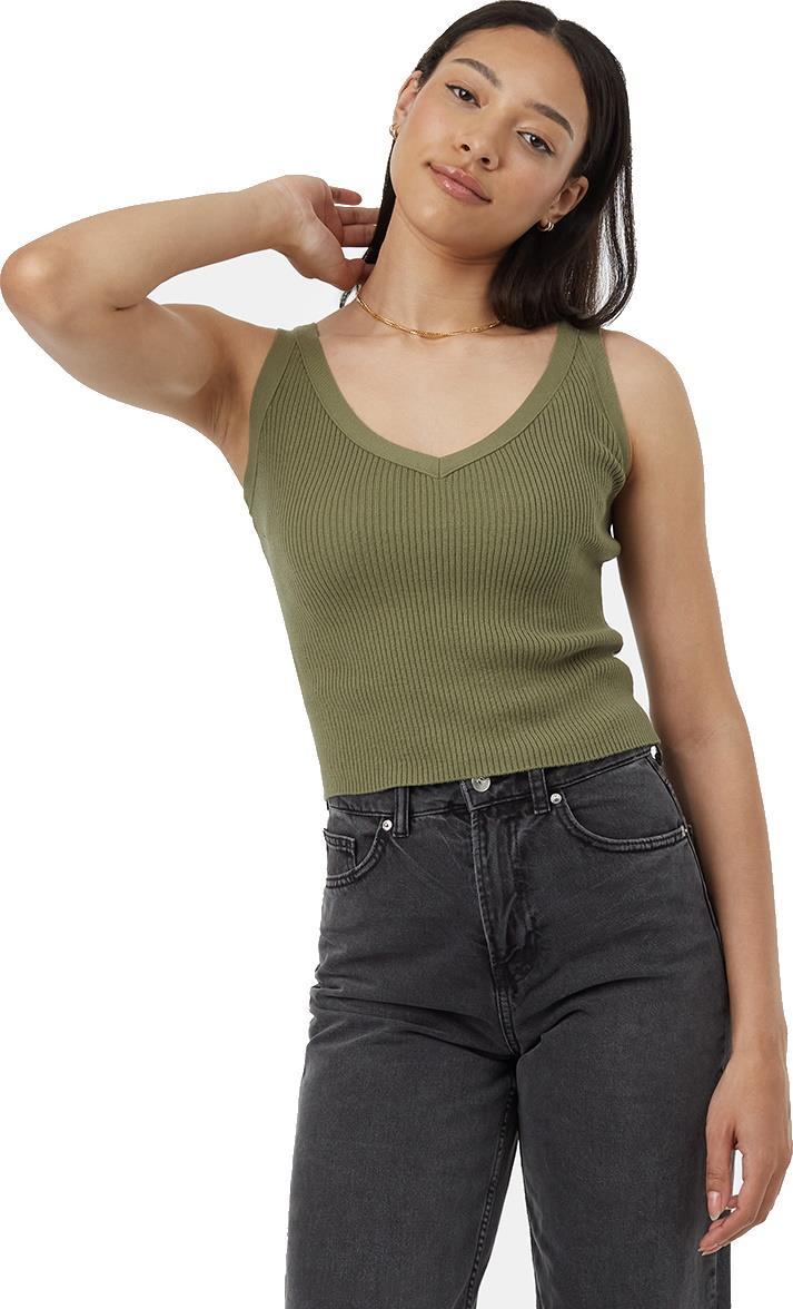 Highline Reversible Tank - Womens - deep lichen green 1