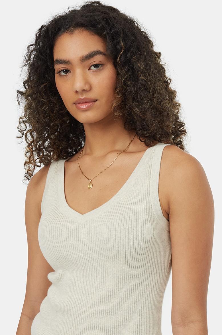 Highline Reversible Tank - Womens - elm white heather 1