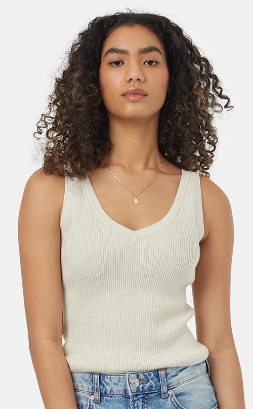 Highline Reversible Tank - Womens - elm white heather 1