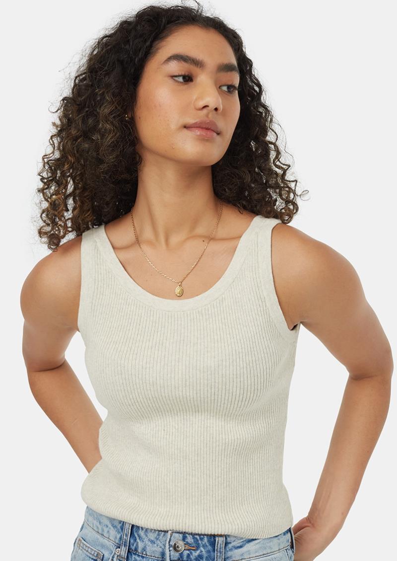 Highline Reversible Tank - Womens - elm white heather 1