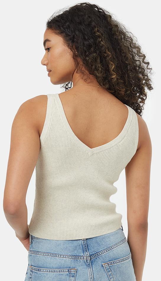 Highline Reversible Tank - Womens - elm white heather 1