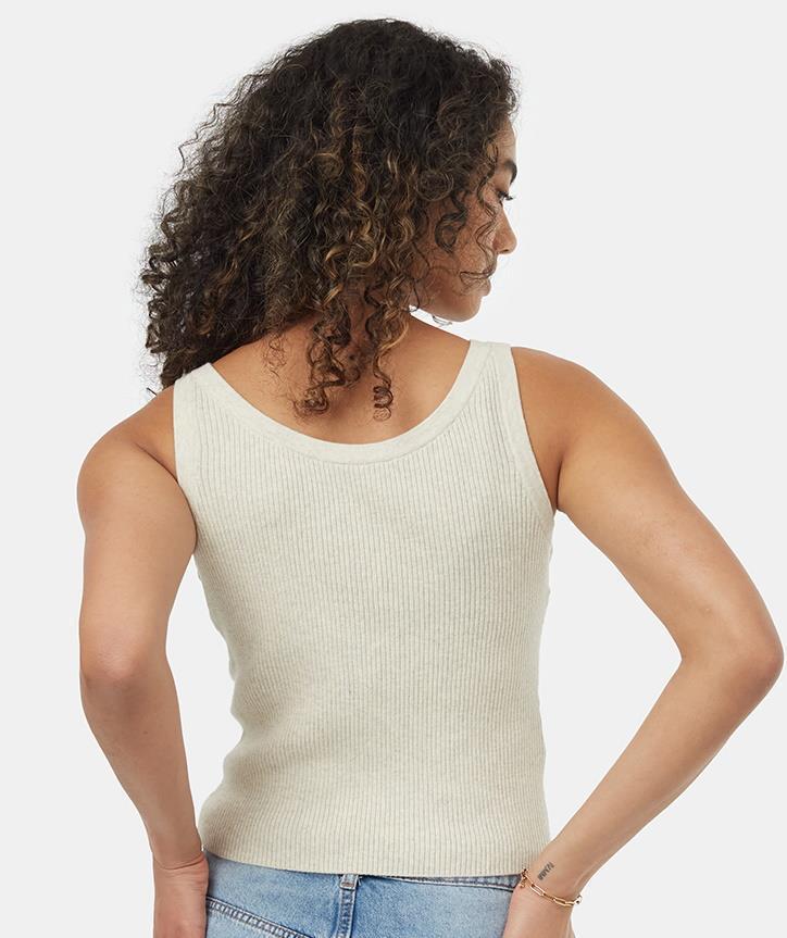 Highline Reversible Tank - Womens - elm white heather 1