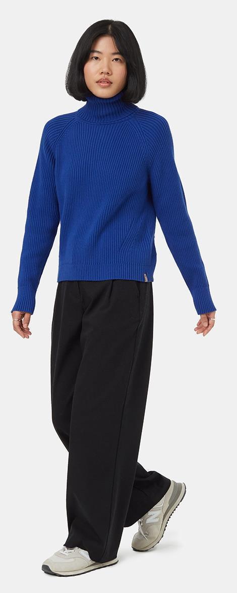 Highline Swing Turtleneck Sweater - Womens - Sodalite Blue 2